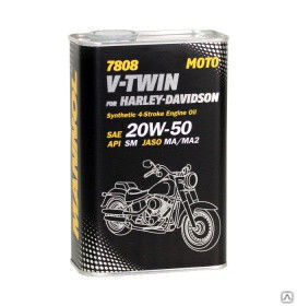Масло моторное Mannol 808 V-Twin for Harley-Davidson 1 л 