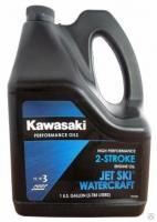 Масло моторное Kawasaki Performance Oils 2-Stroke Engine Oil Jet Ski Watercraft High-Performance Oil 3,785 л