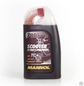 Масло моторное для скутеров Mannol 7805 2Т Premium Scooter 0,5 л 