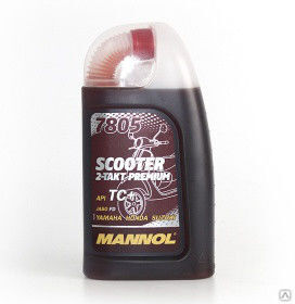 Масло моторное для скутеров Mannol 7805 2Т Premium Scooter 0,5 л
