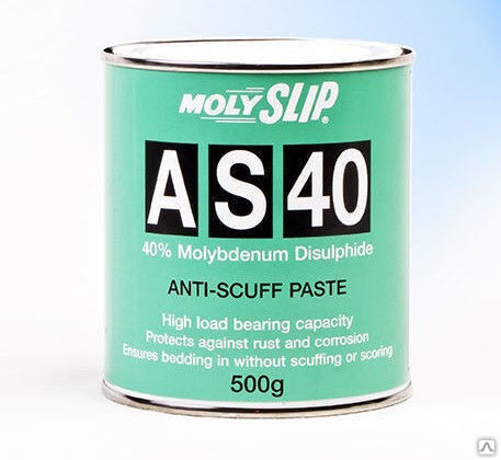 Смазка пластичная сборочная антизадирная паста Molyslip AS-40 Anti-Scuff Paste 550 гр.С. 0