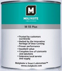 Смазка пластичная Дисперсия Molykote М-55 переименовали M-55 Plus 5 л 