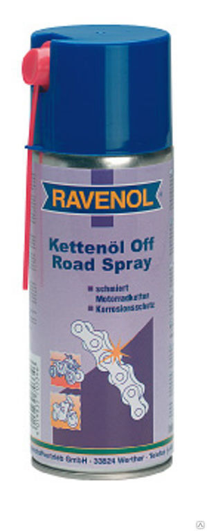Смазка для цепей RAVENOL Kettenoel Off-Road Spray 0,4 л Ravenol