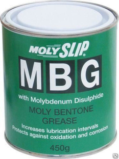 Пластичная смазка Универсальная на основе бентонита Molyslip MBG Mo 0,45 кг 