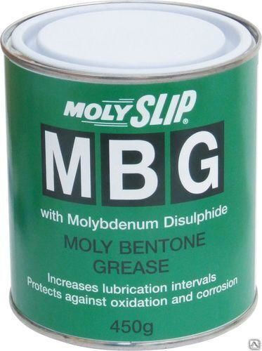Пластичная смазка Универсальная на основе бентонита Molyslip MBG Mo 0,45 кг
