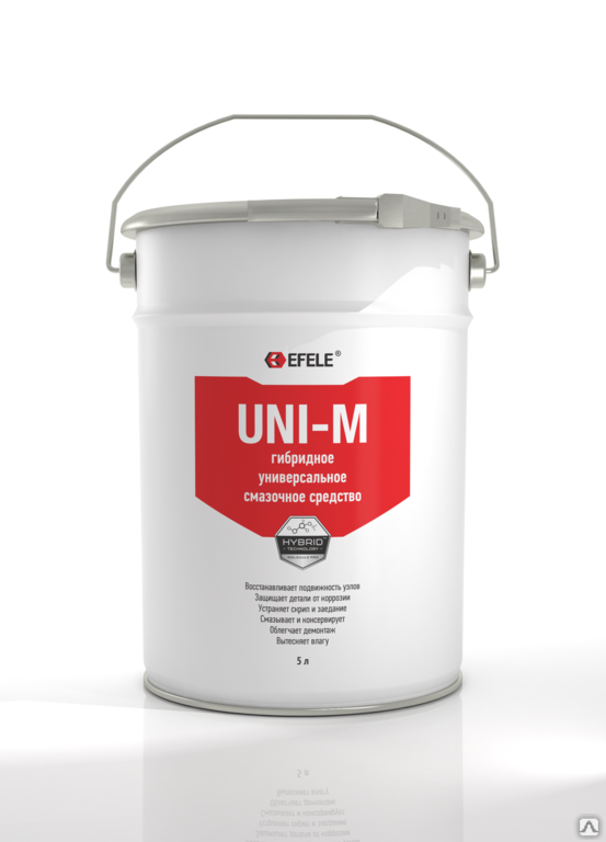 Пластичная смазка Универсальная Efele UNI-M 20 л