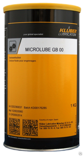 Пластичная смазка Kluber Microlube GB 00 1 кг Kluber Lubrication 