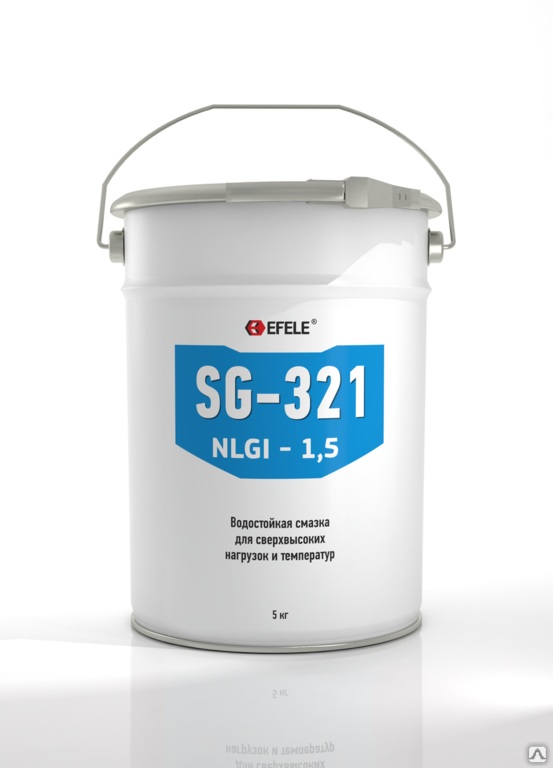 Пластичная смазка синтетическая морозостойкая Efele SG-321 5 кг