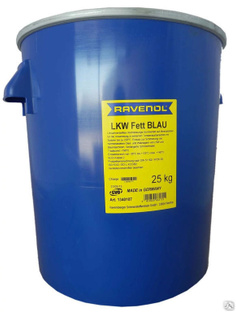 Пластичная смазка Ravenol LKW Fett Blau 25 кг 