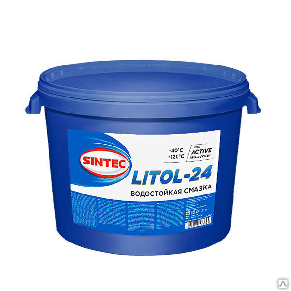 Пластичная смазка Литол 24 ведро 10 кг