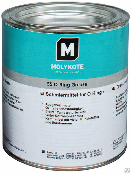 Пластичная смазка Molykote 55 O-Ring EC 1 кг