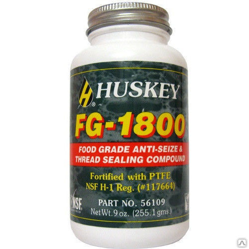 Универсальная паста пищевая HUSKEY FG-1800 FOOD GRADE ANTI-SEIZE&THREAD S HUSKEY Specialty Lubricants
