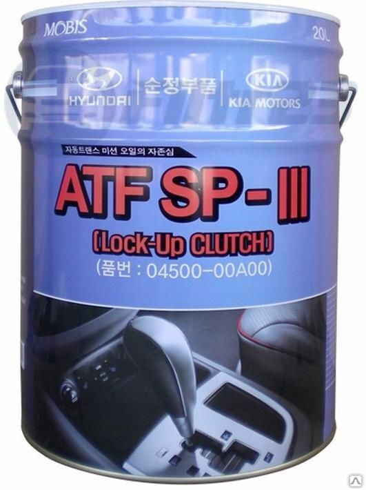 Масло трансмиссионное Hyundai ATF SP-III 20 л