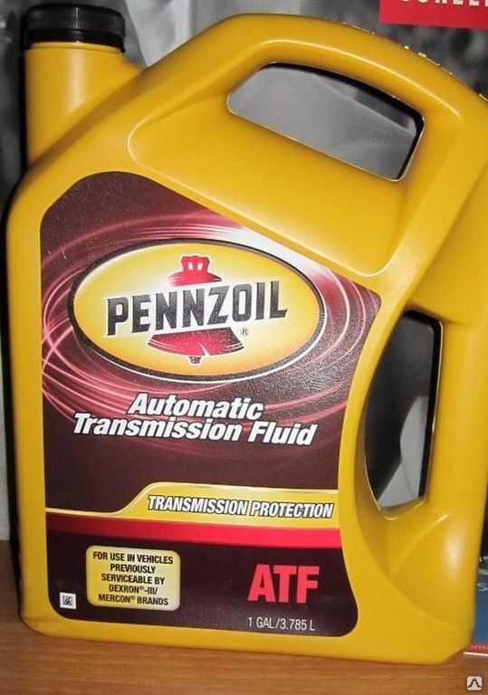 Масло трансмиссионное Pennzoil Automatic Transmission Fluid 3,785 л