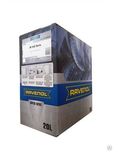 Масло трансмиссионное Ravenol ATF M 9-G Serie 20 л, ecobox