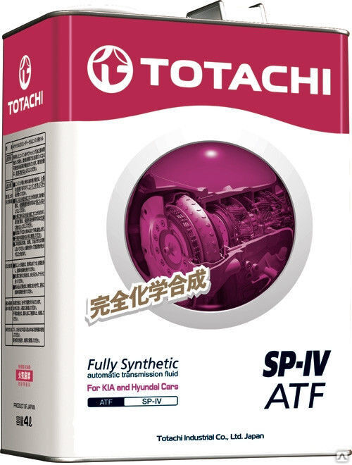 Масло трансмиссионное Totachi ATF SP-IV 4 л