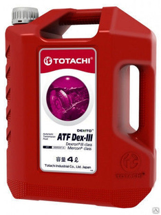 Масло трансмиссионное Totachi Dento ATF Dex III 4 л 