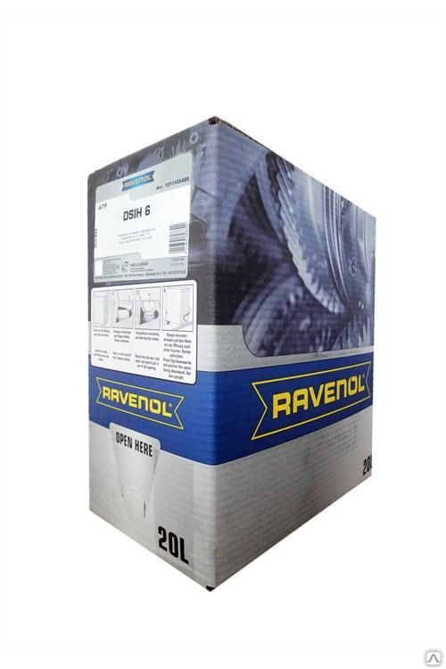 Масло трансмиссионное Ravenol ATF DSIH 6 20 л, ecobox