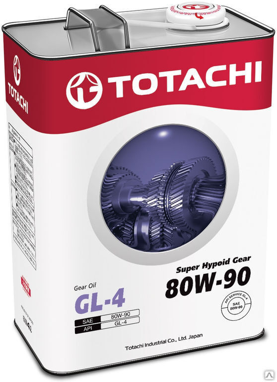 Масло трансмиссионное Totachi Super Hypoid Gear GL-4 80W-90 20 л