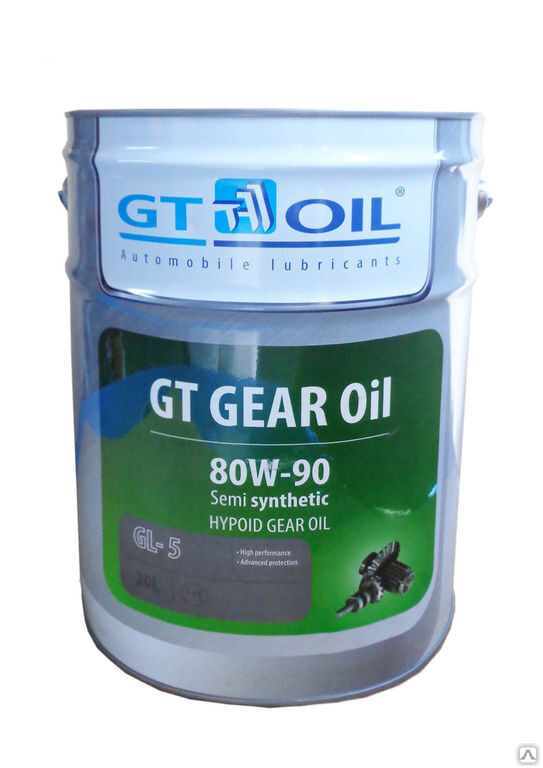 Масло трансмиссионное GT Gear Oil SAE 80W-90 20 л