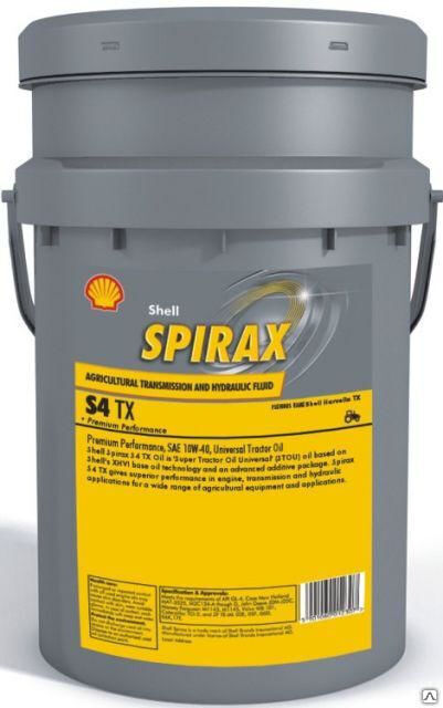 Масло трансмиссионное минеральное Shell Spirax S4 TX 20 л