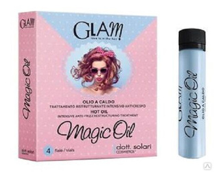 Интенсивное восстанавливающее масло для ухода за волос 4х10 мл GLAM MAGIC OIL 