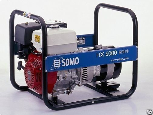Бензогенератор SDMO HX 6000