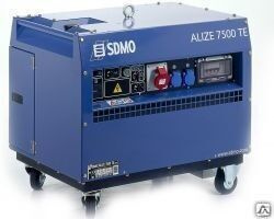 Бензогенератор SDMO Alize 7500ТE с электрическим запуском 