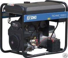 Бензогенератор SDMO Technic 10000E с электрическим запуском 