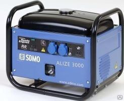 Бензогенератор SDMO Alize 3000 с ручным запуском 