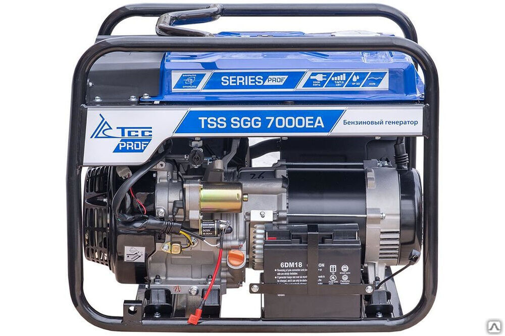 Бензогенератор TSS SGG 7000E3A с АВР 3