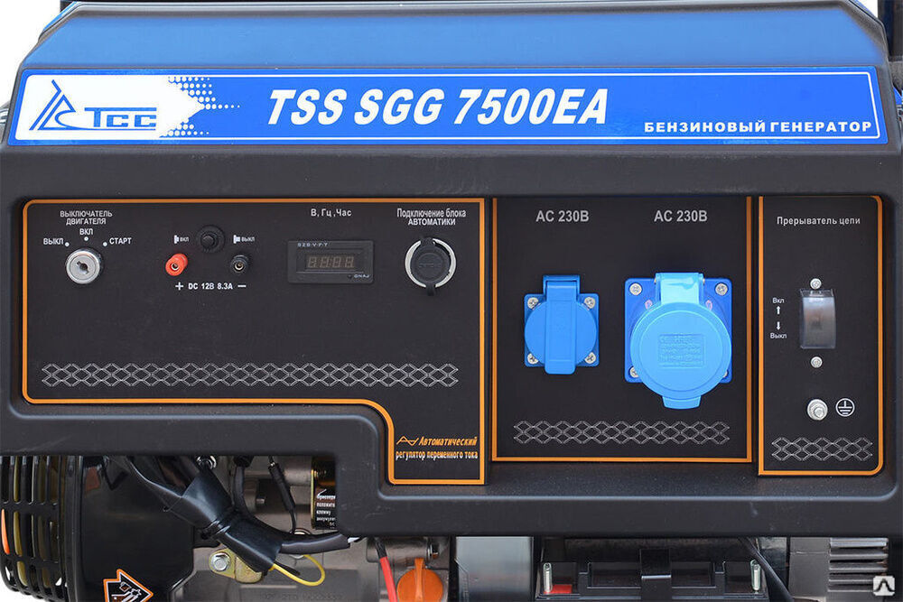 Бензогенератор TSS SGG 7500ЕA с АВР 4