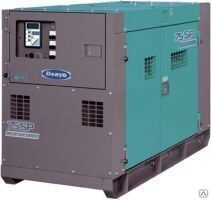 Трехфазный дизельный генератор Denyo DCA-75SPI жидкостного охлаждения 
