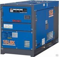 Дизель генератор Denyo DCA-15LSX с электрическим запуском