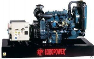 Дизель генератор Europower EP 183 ТDE с электрическим запуском 