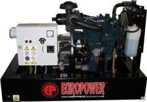 Дизель генератор EUROPOWER EP73DE с электрическим запуском