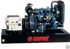 Трехфазный дизельный генератор EUROPOWER EP183TDE жидкостного охлаждения