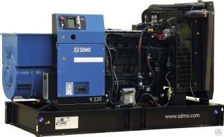Дизель генератор SDMO V220K AUTO с автозапуском (АВР)