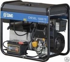 Дизель генератор SDMO Diesel 15000 TE с электрическим запуском