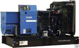 Дизель генератор SDMO V220K с электрическим запуском