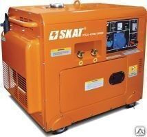 Дизельный генератор SKAT УГСД-4000/180ЕК воздушного охлаждения 