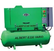Винтовой компрессор Atmos Albert E220 Vario-KR с ресивером