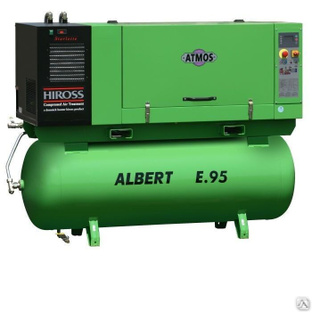 Винтовой компрессор Atmos Albert E 95-10 с ресивером 