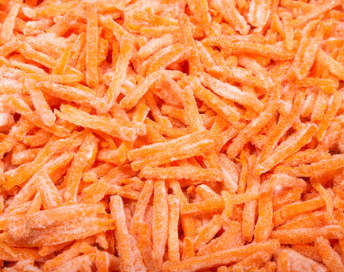 Морковь сушеная 3х3, Китай, фасовка 1 кг, коробка 25 кг