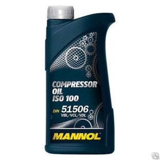 Масло для поршневых компрессоров MANNOL Compressor Oil ISO 100, 1 литр 