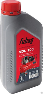 Масло для поршневых компрессоров FUBAG VDL 100 1л