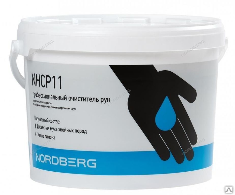 Средство для очистки рук (паста) nhcp11, 11 л. Nordberg