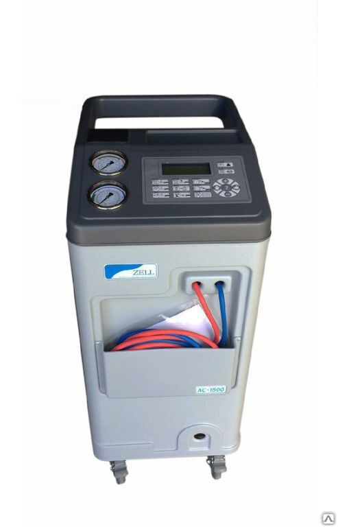 Установка автоматическая KraftWell AC1500 для заправки авто кондиционеров 2