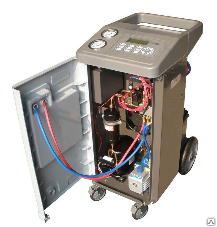 Установка автоматическая KraftWell AC1500 для заправки авто кондиционеров 3