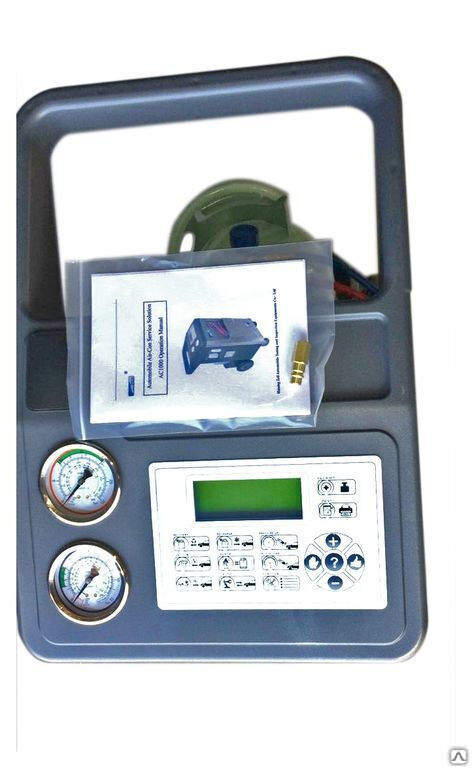Установка автоматическая KraftWell AC1500 для заправки авто кондиционеров 4
